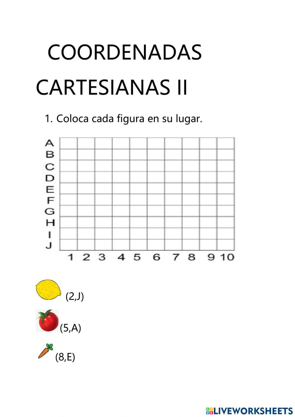 Coordenadas cartesianas II