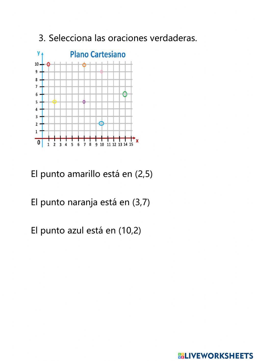 Coordenadas cartesianas II