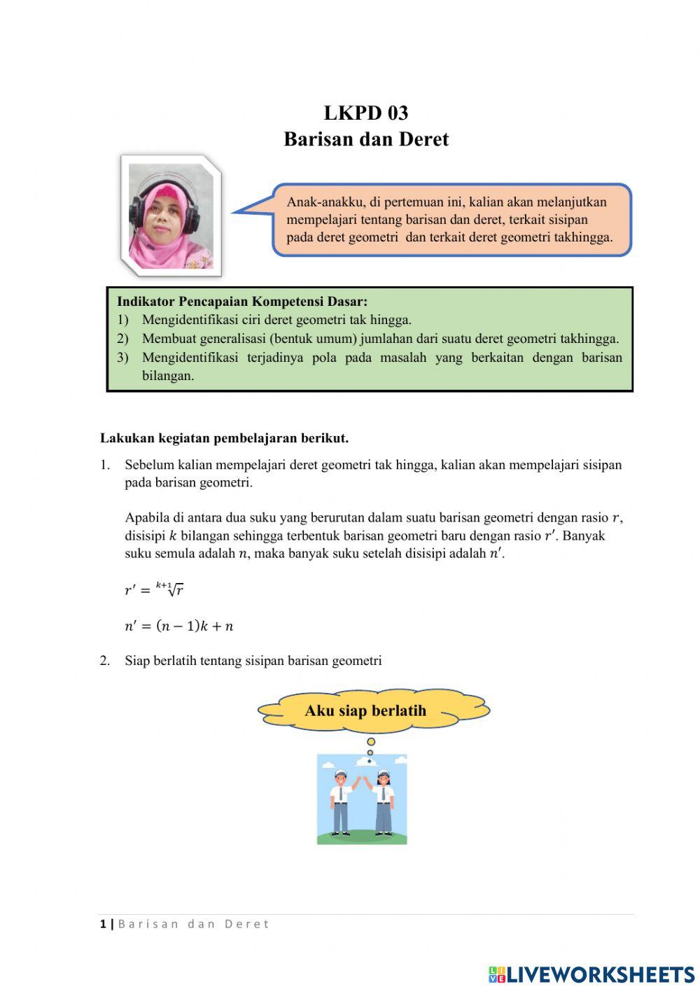 LKPD 03 Barisan dan Deret (OK)