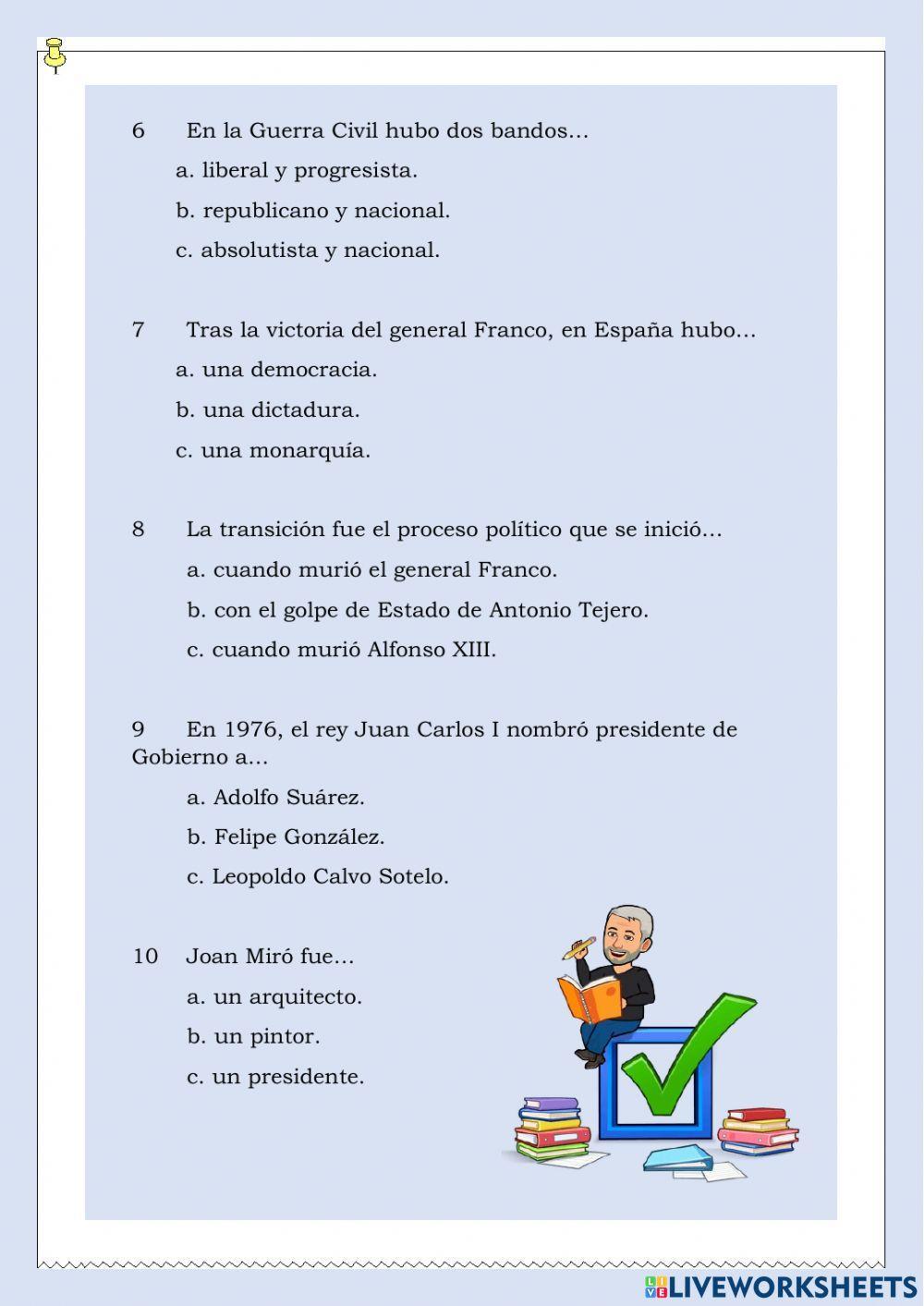 España Siglos XX XXI