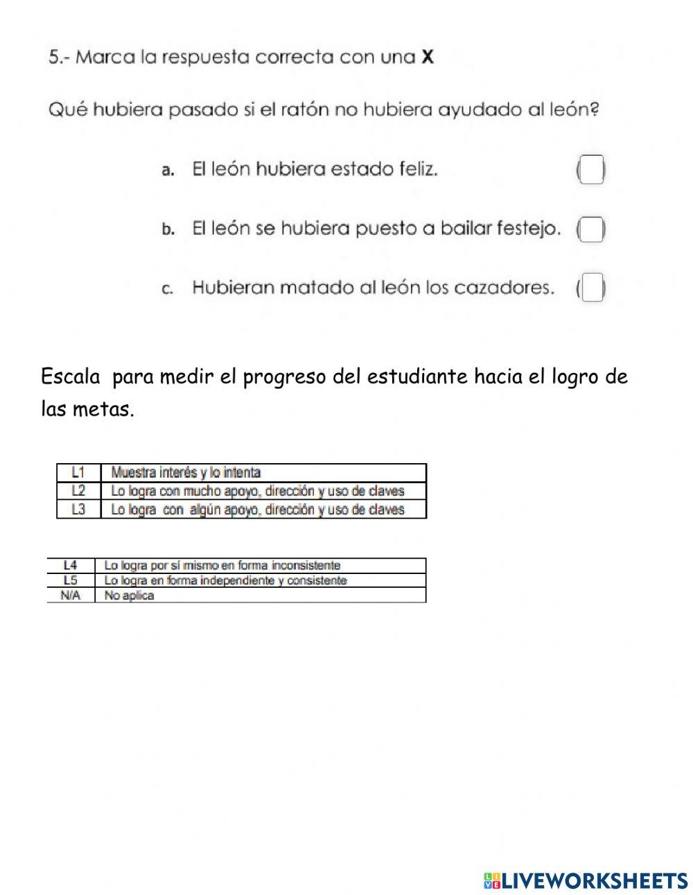 Audiolectura El león y el ratón