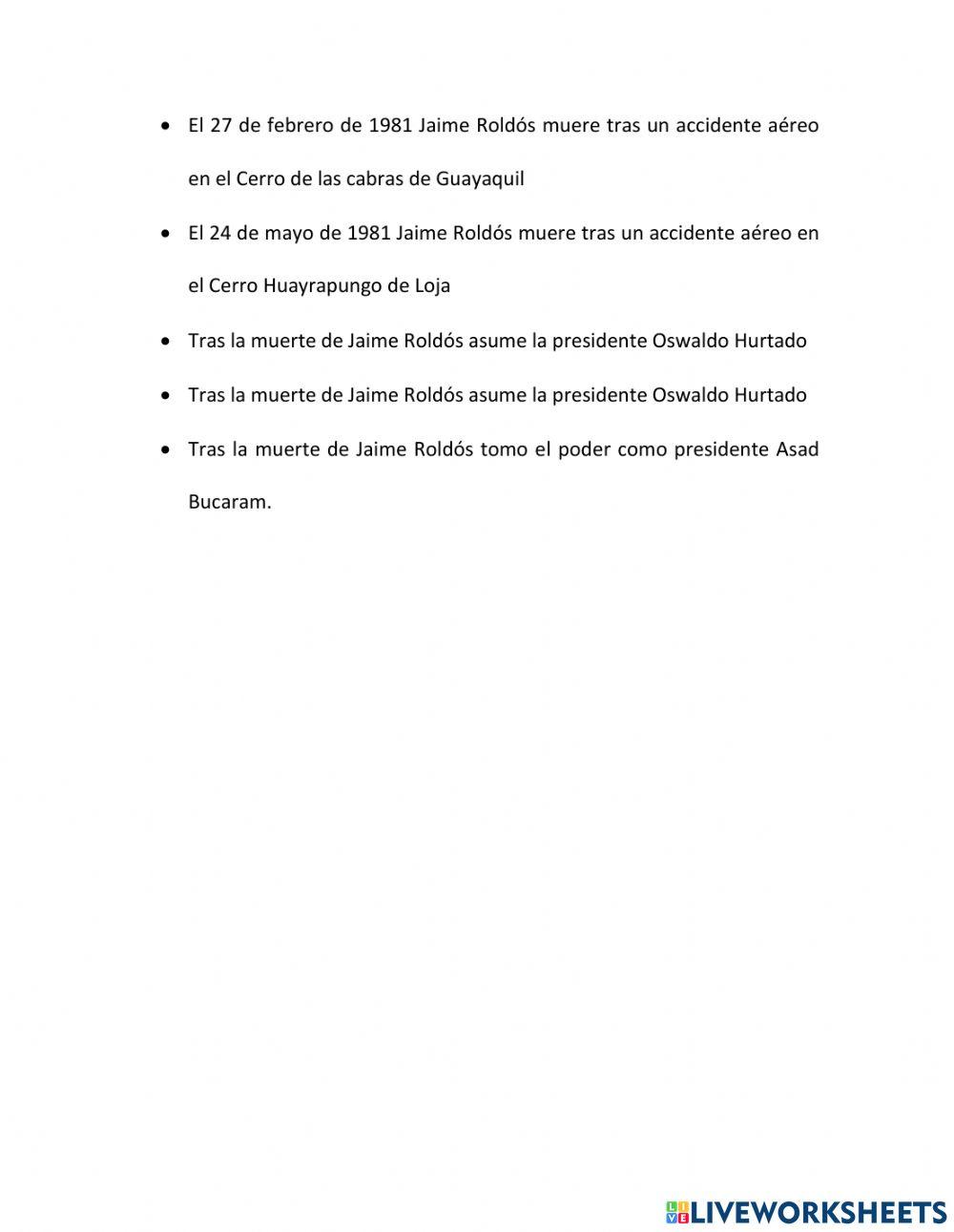 Militarismo en el ecuador