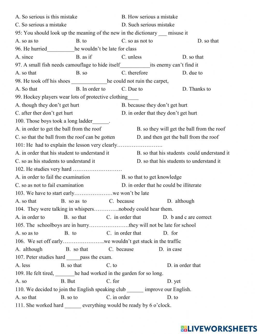 Grade 11- Connectors (Review)