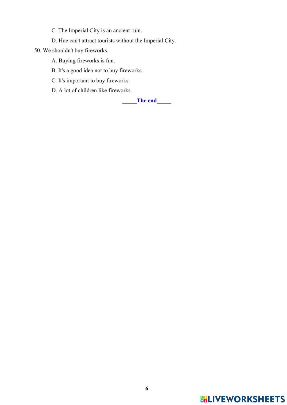 Review for the mid-term test