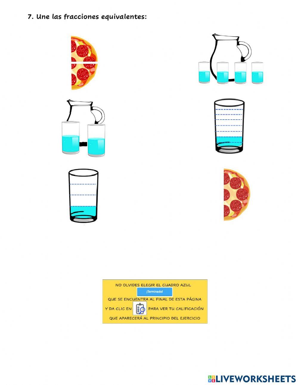 Medios, cuartos y octavo