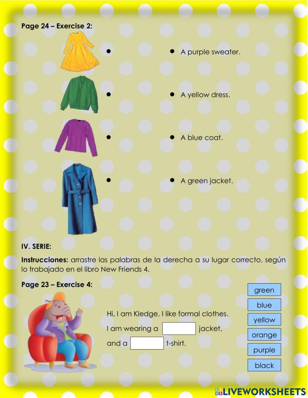 What can I wear? 1 - 1.3.4°