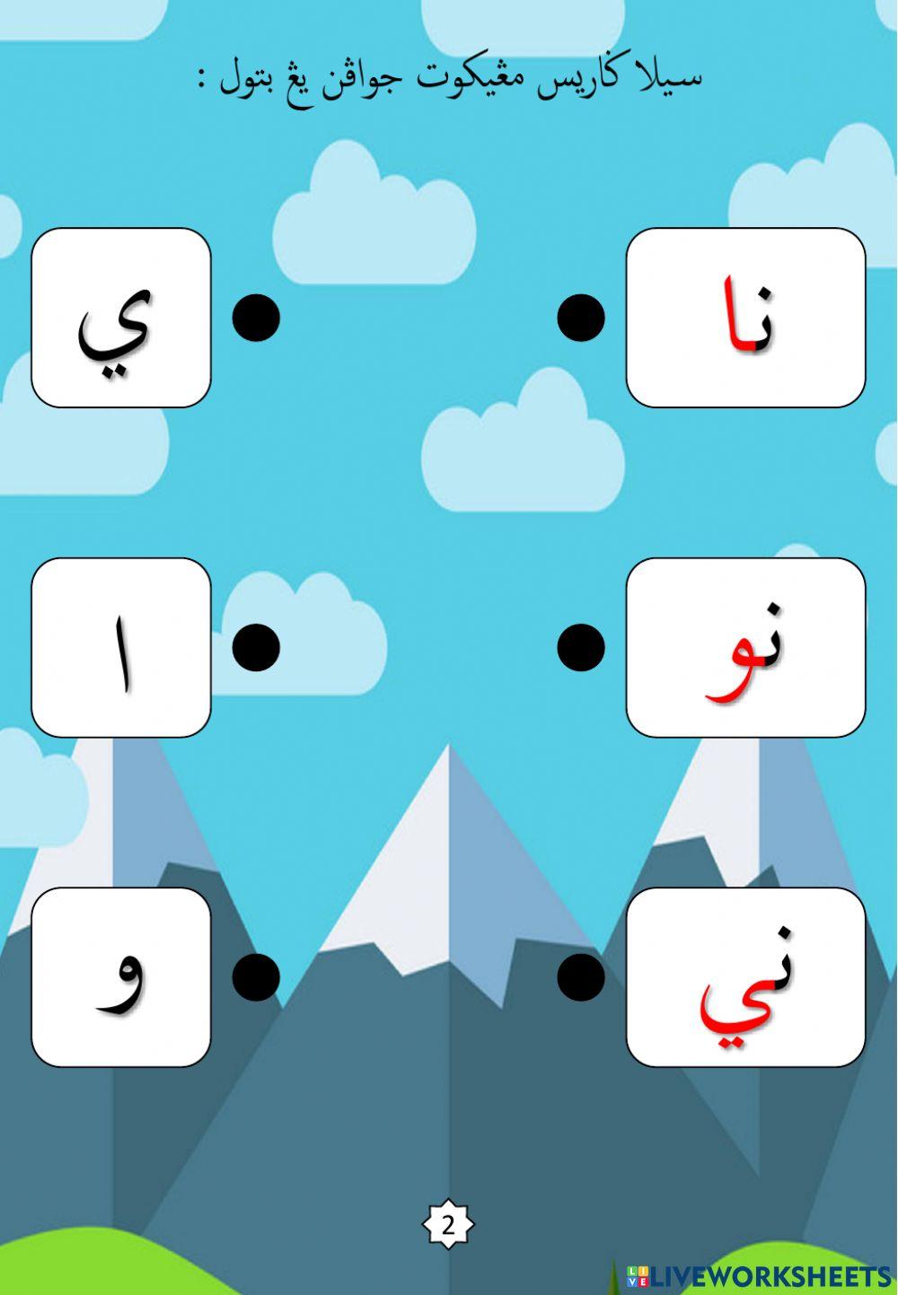 Jawi : Bentuk Huruf Bersambung : 25. Nun (2022)