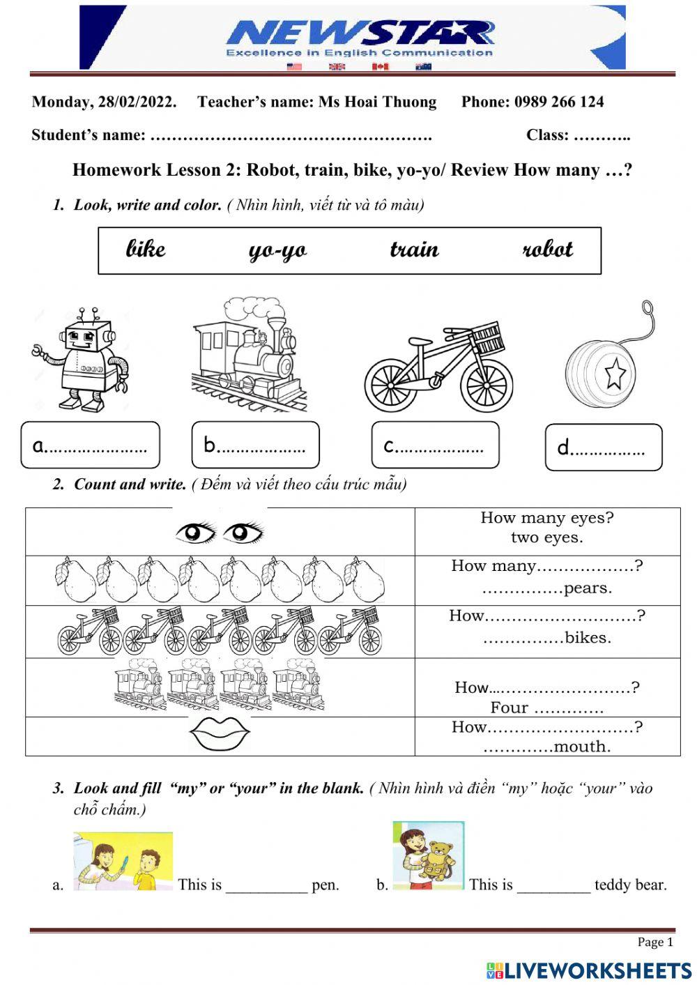 HW This is your bag.G1