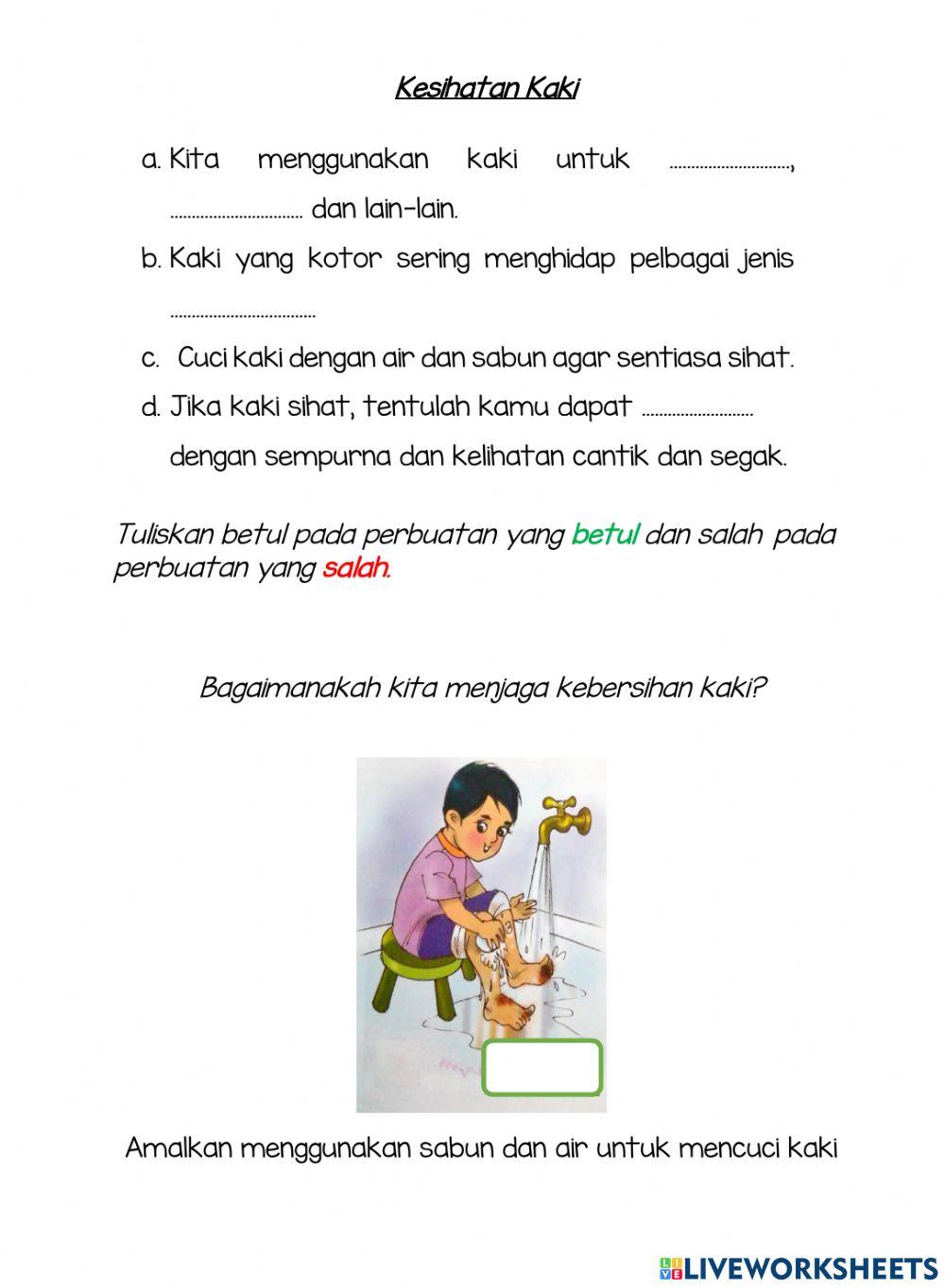 Menjaga Kesihatan Kaki