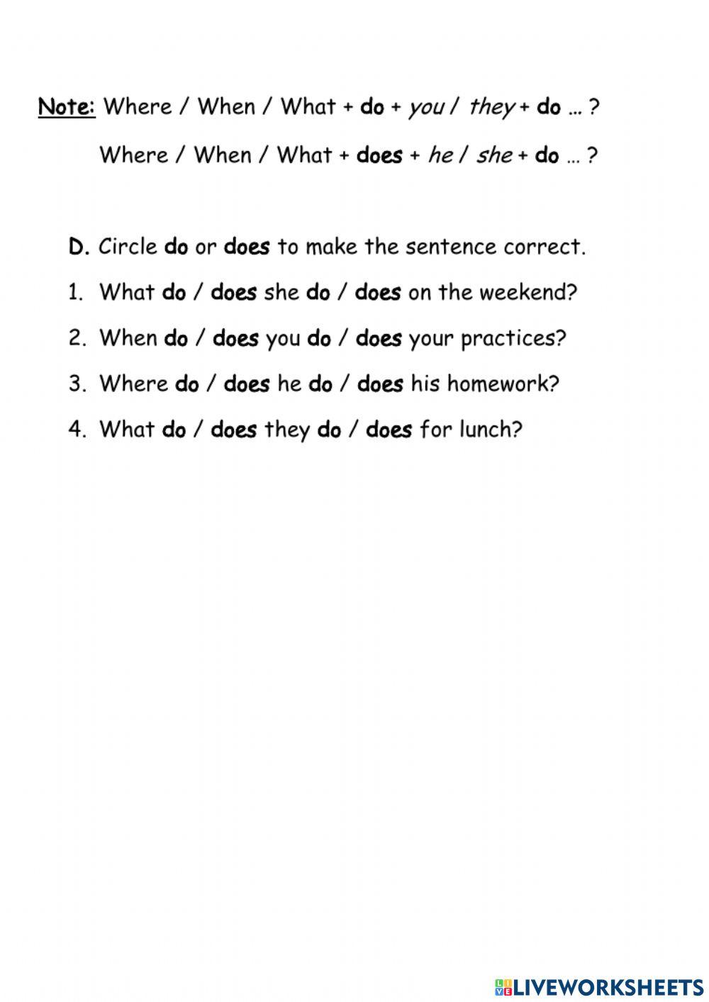 Grammar 1 review mid2 part 2