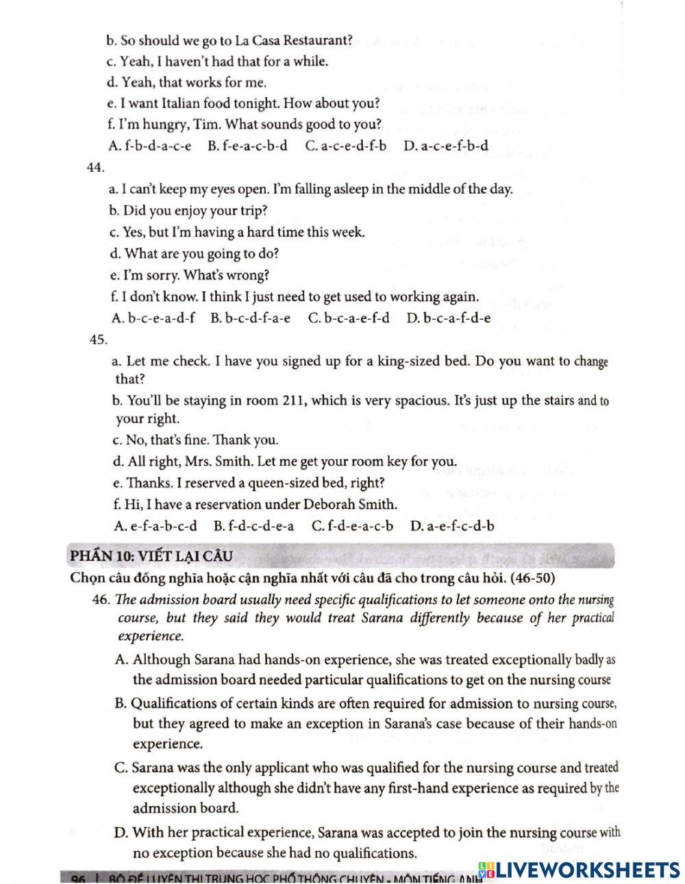 (CNN) Mock test 04 (part1)