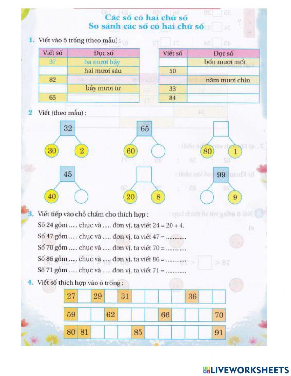 Bài tập tuần 25