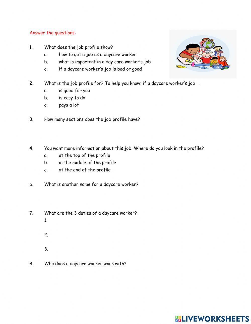 Reading Childcare profile