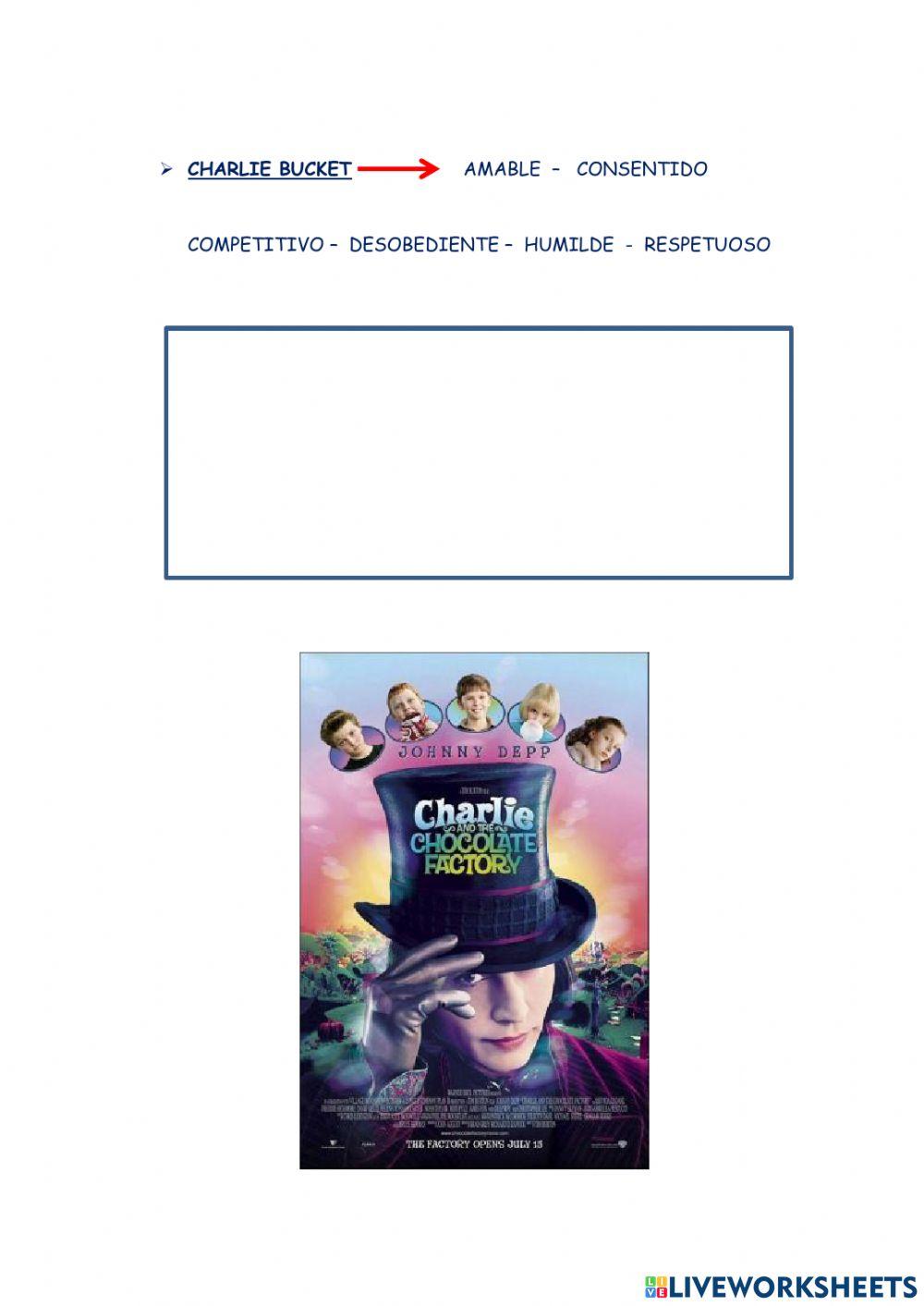 Charlie  e a fábrica de chocolate 2