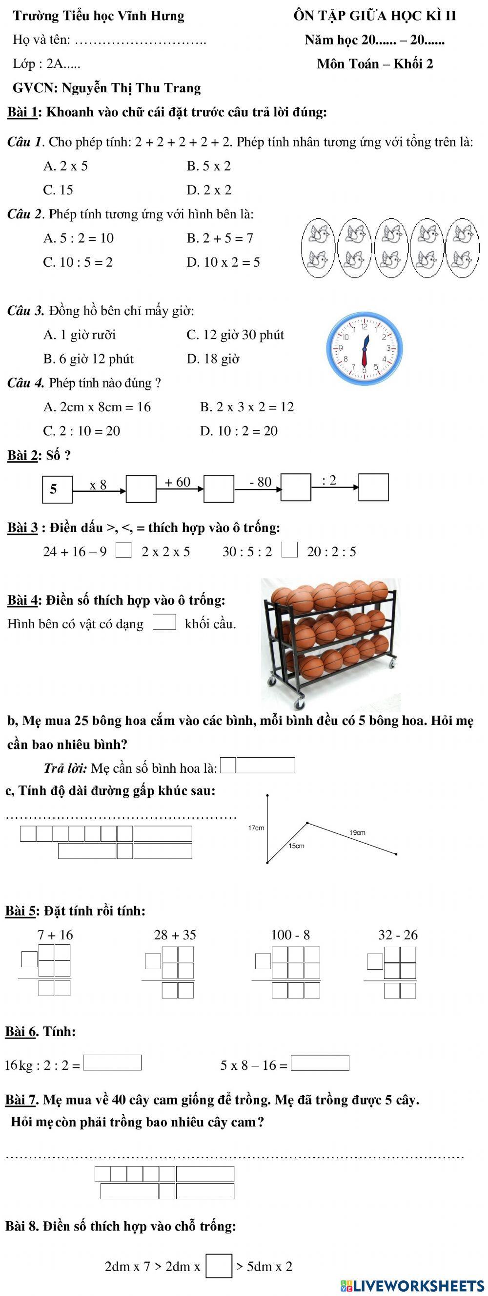 Tuần 24 - Toán 2 (1)