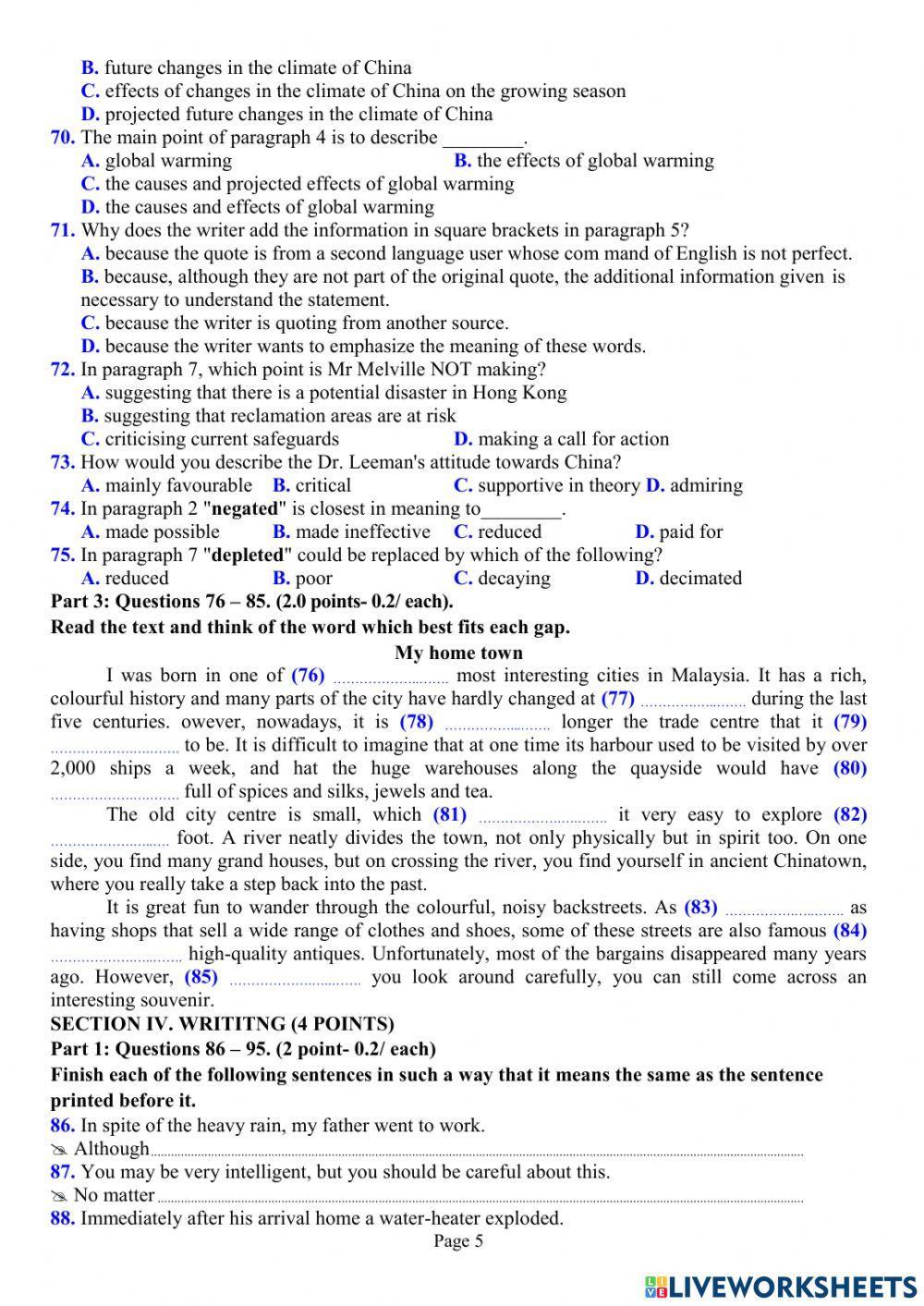 EL9 đề thi học sinh giỏi số 3