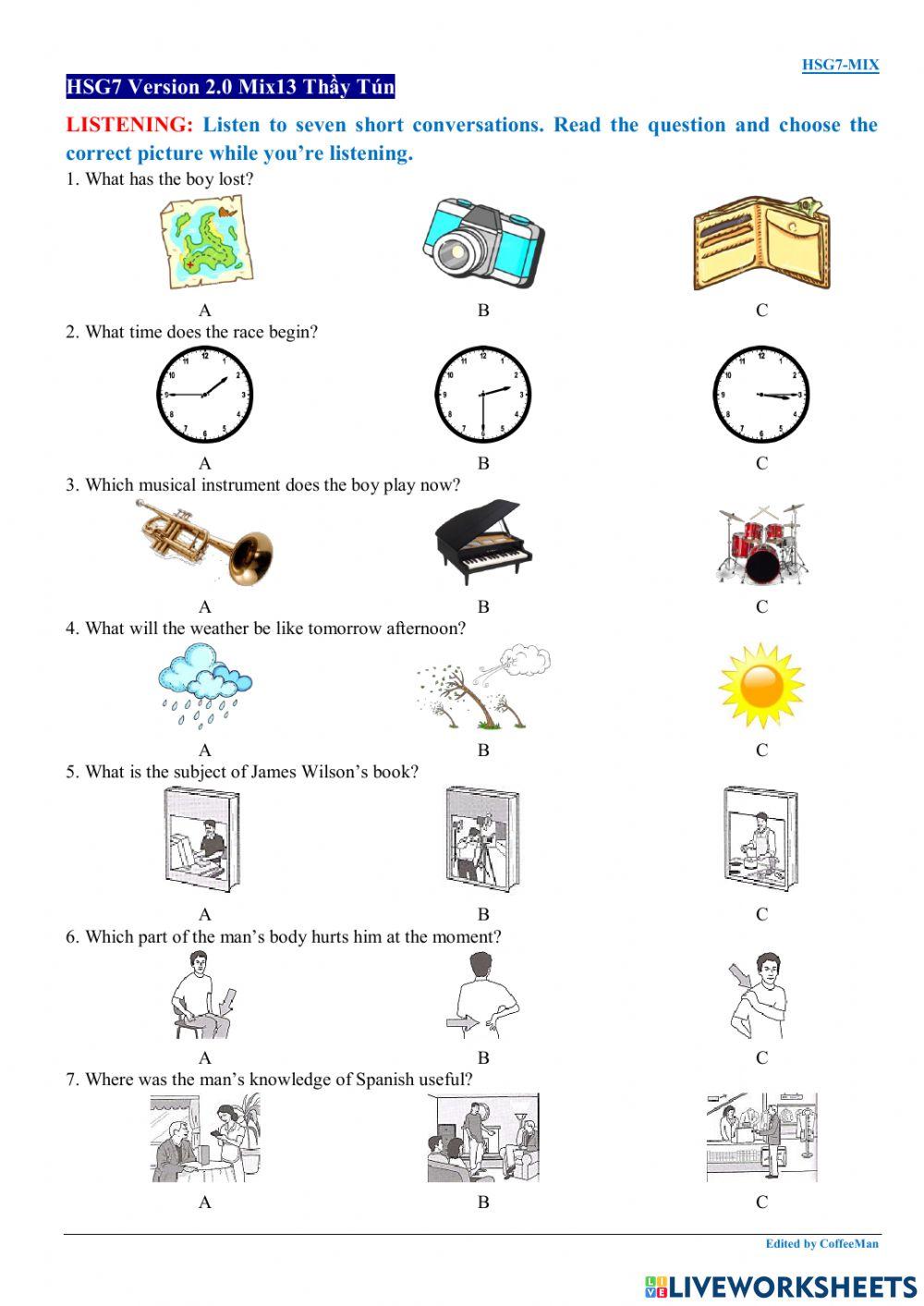 English practice test