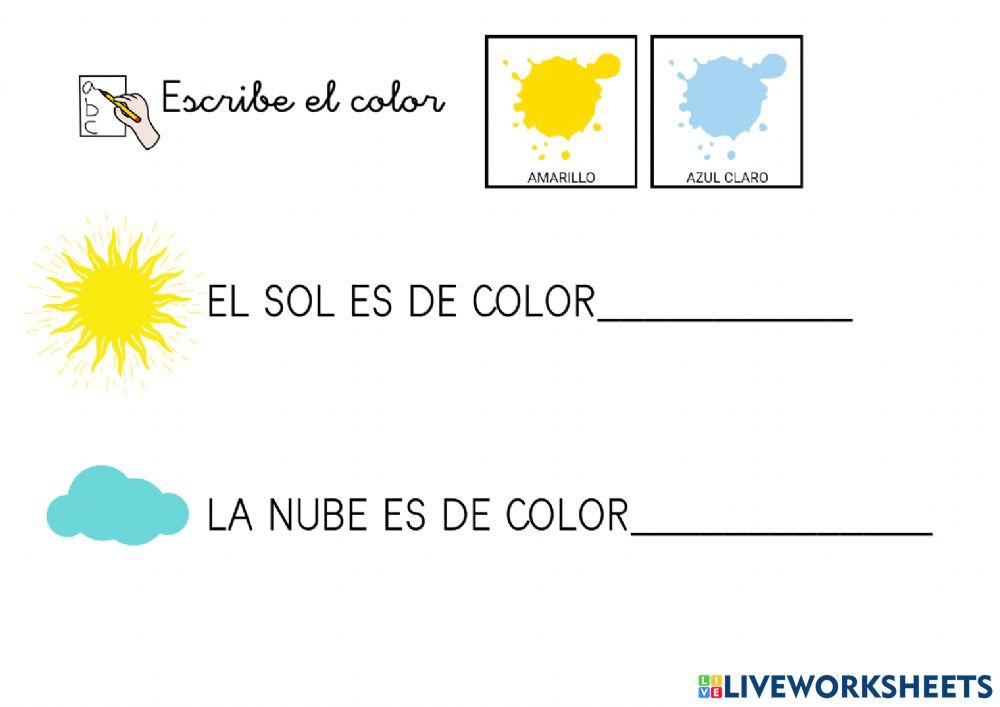 ¿de qué color es?