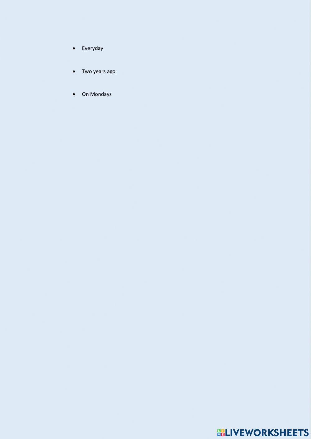 Review auxiliary verbs present simple