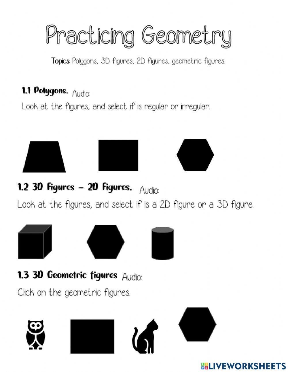 Practicing Geometry