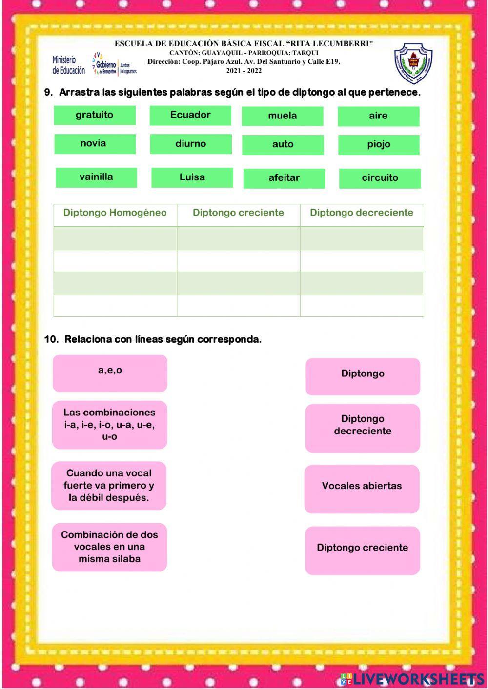 Evaluación Lengua y Literatura