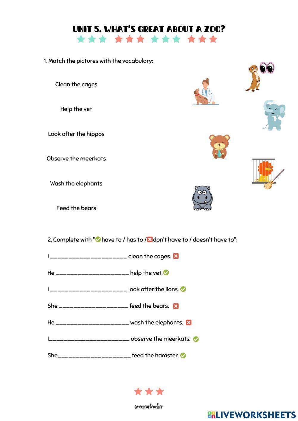 What's great about a zoo?