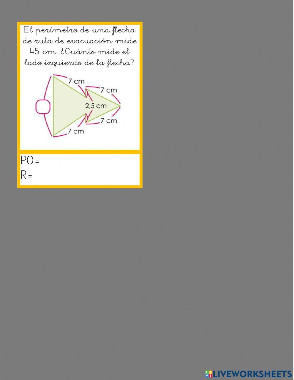 Perímetro de polígonos irregulares