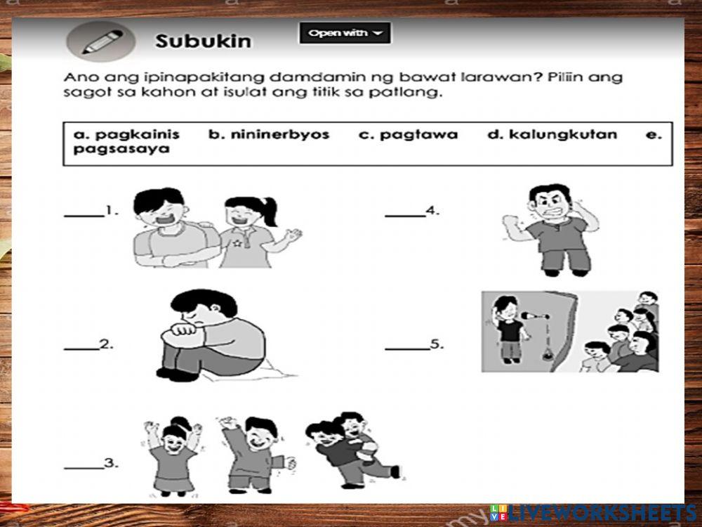 Pagpapahayag ng tamang damdamin