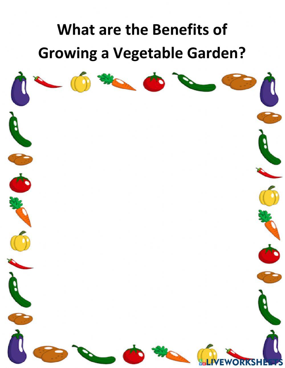 What are the Benefits of Growing a Vegetable Garden?
