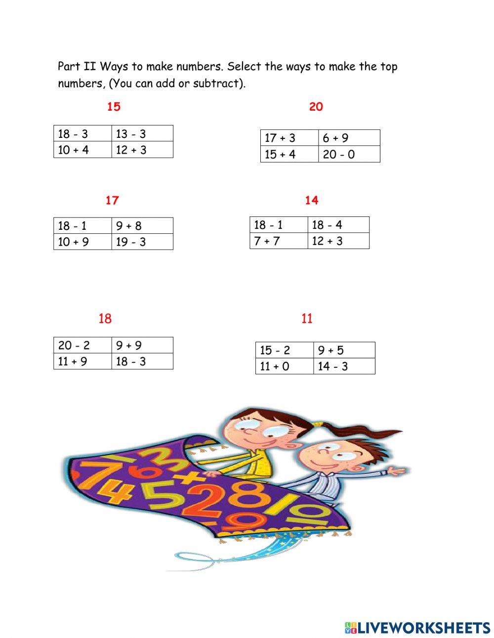 Chapter 5: Subtracting Two- Digit Numbers