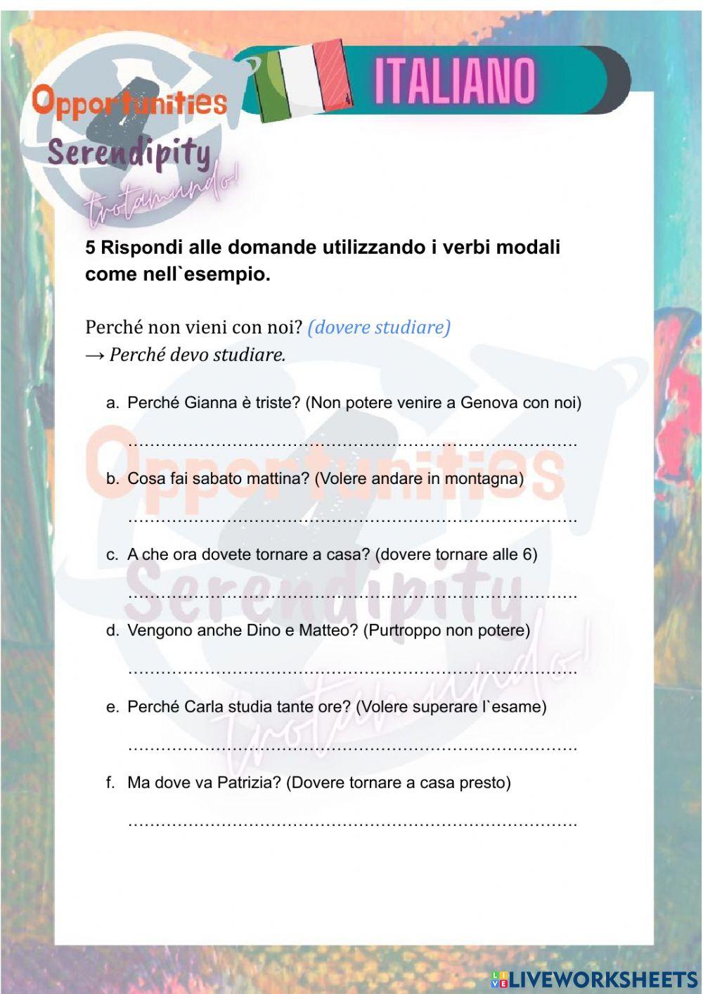 Progetto italiano clase 8