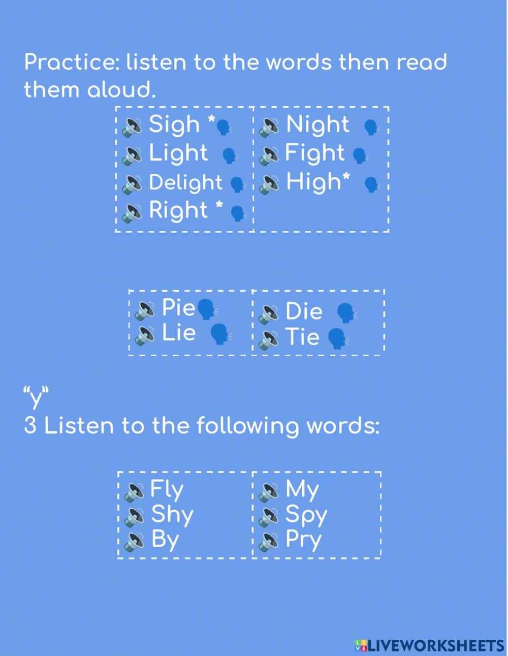 Vowel sounds pronunciation 2