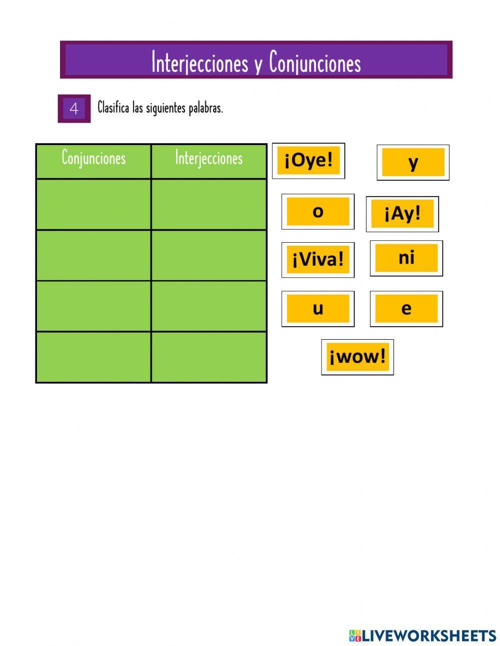 Categorias gramaticales