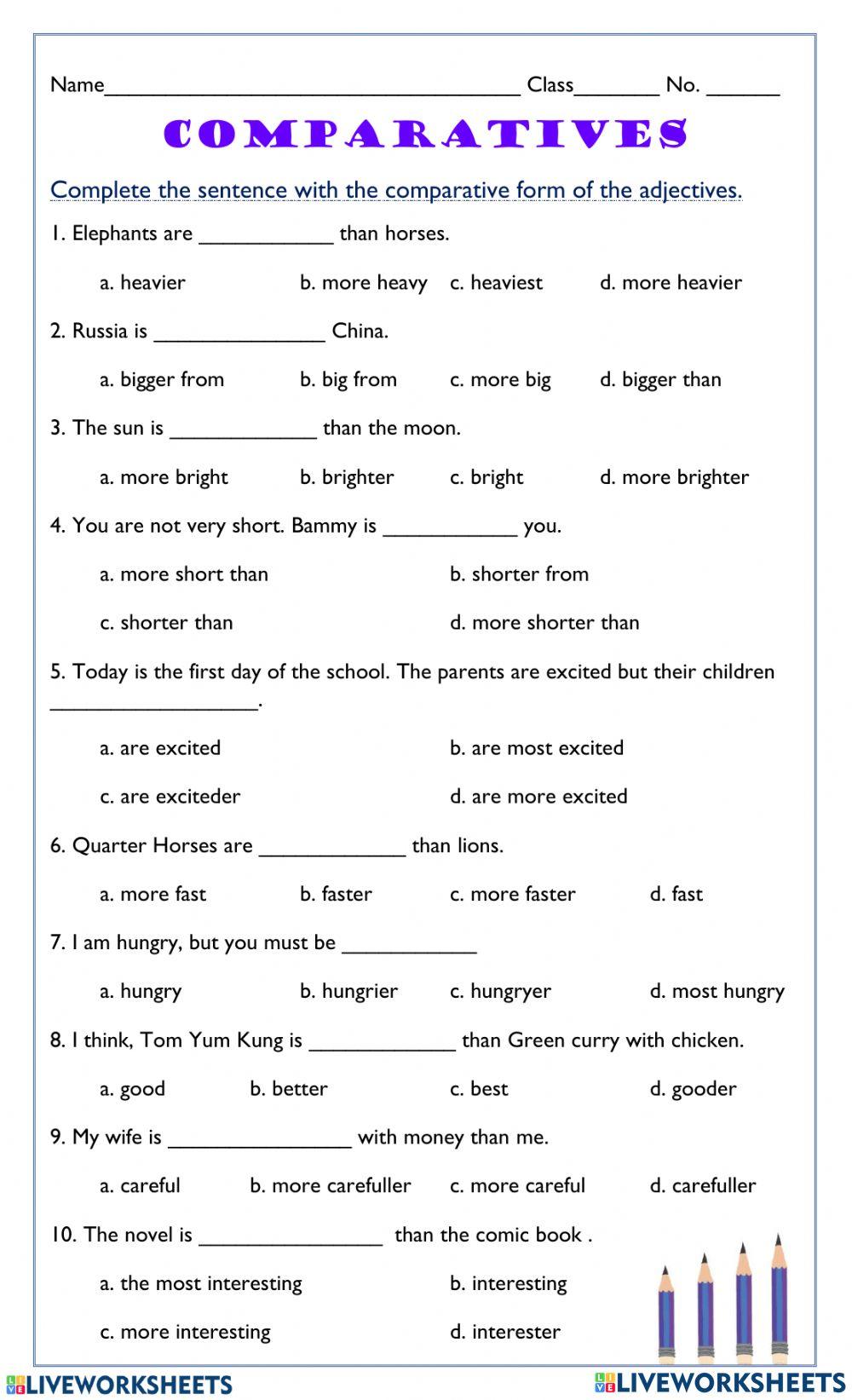 Exercise 1 2711214 Tantostef Live Worksheets Exercise 1 2711214 Tantostef Live Worksheets