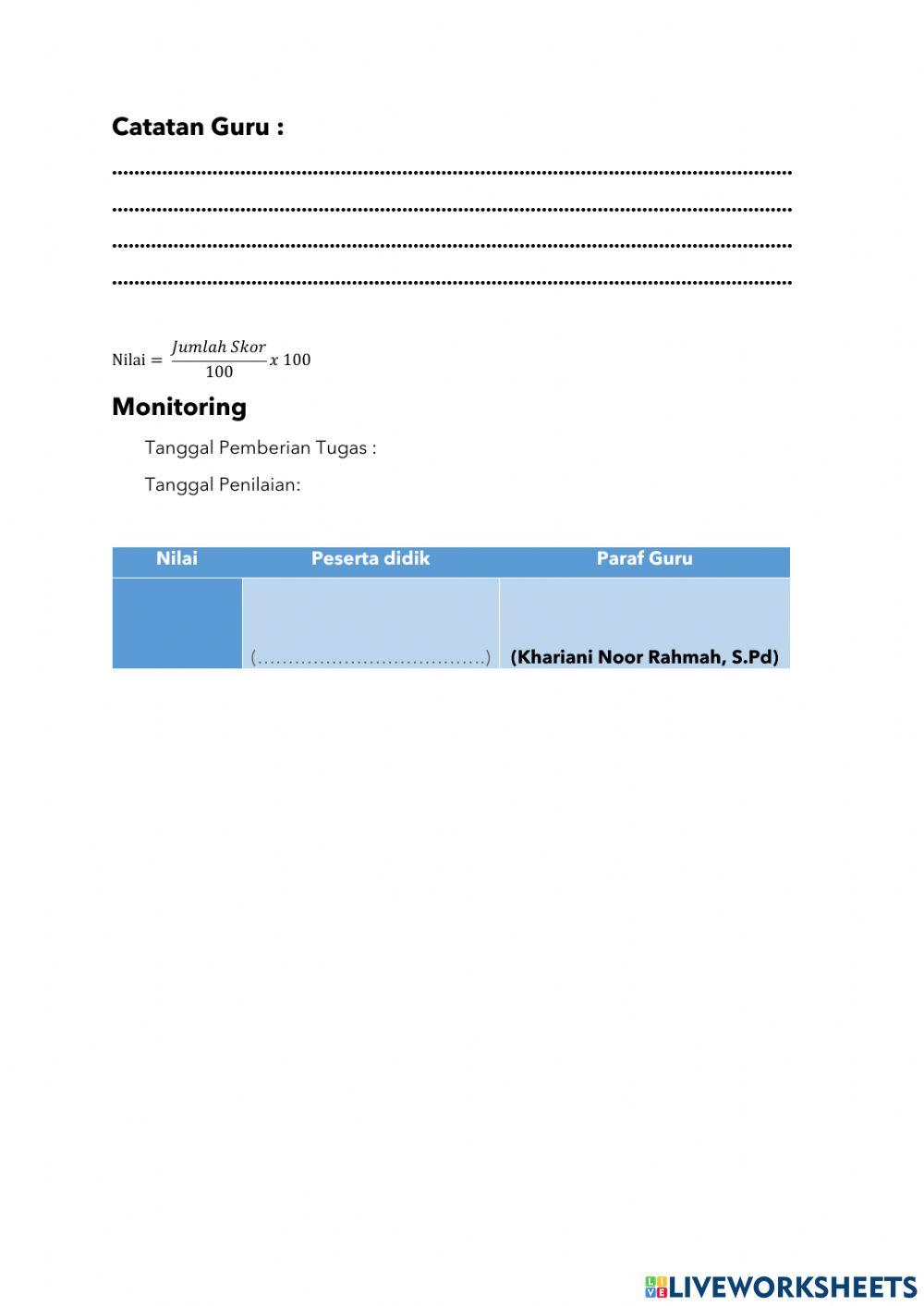 LKPD Sistem Pembayaran