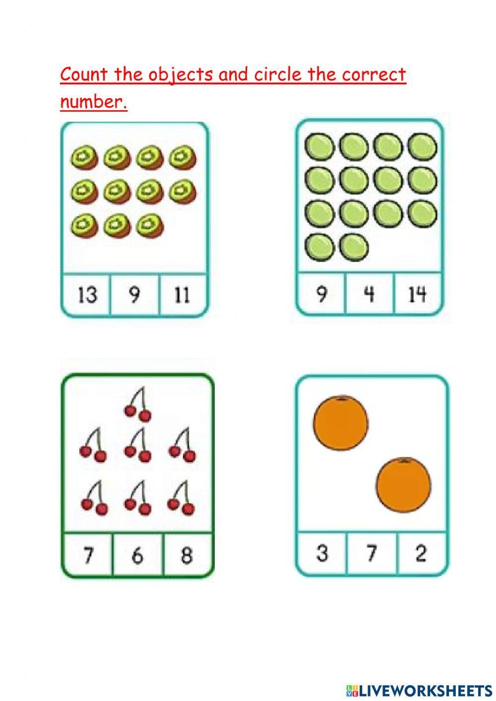 Counting Number 1-14