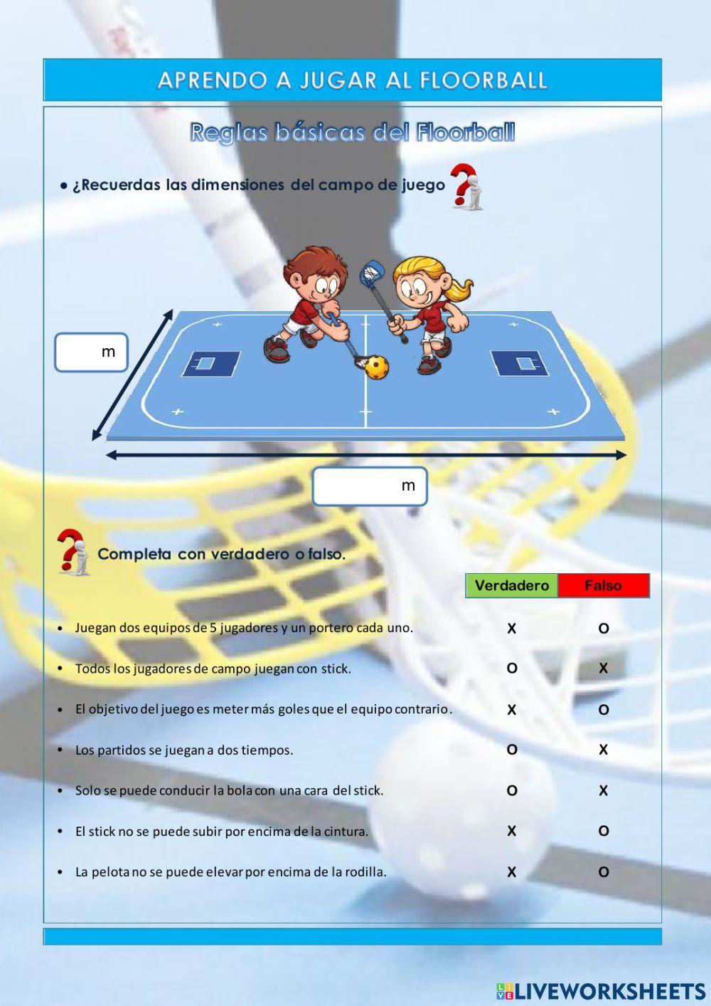 Floorball (3º y 4º primaria)