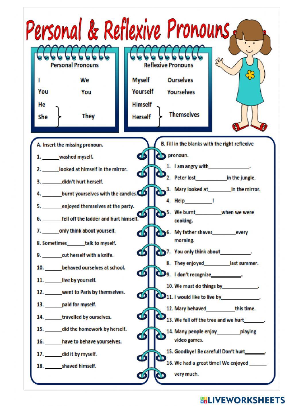 Personal and Reflexive Pronouns