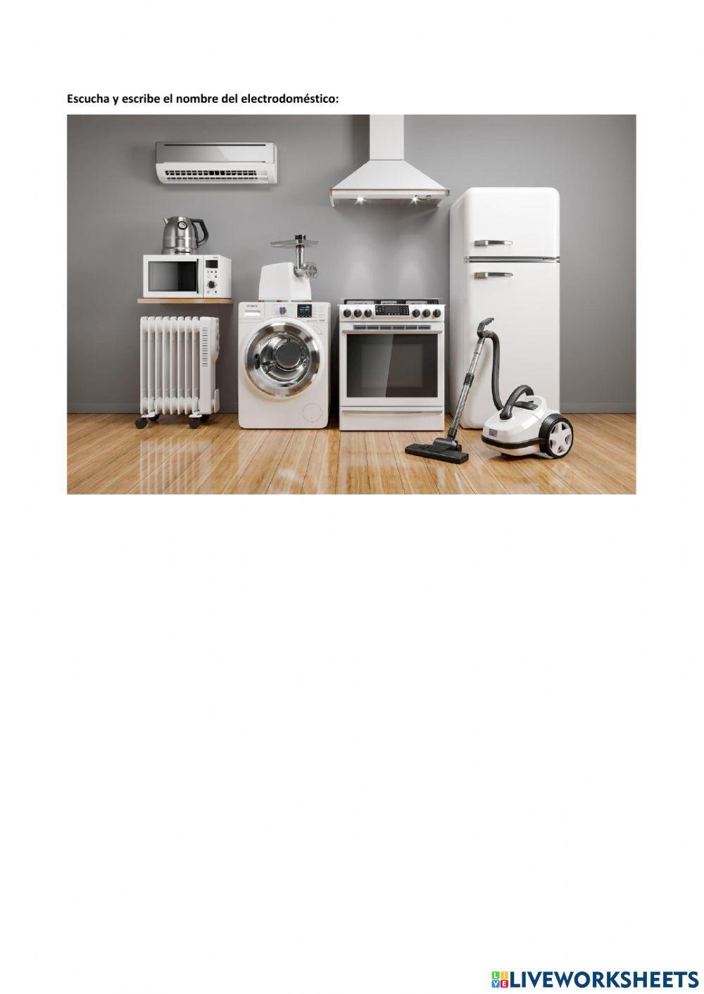 Los electrodomésticos