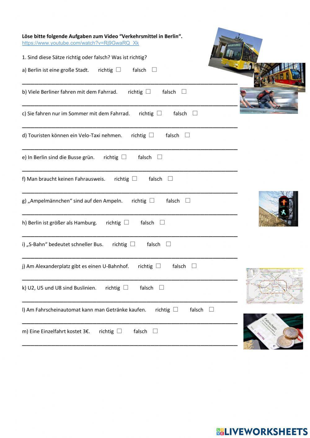 Verkehrsmittel in Berlin