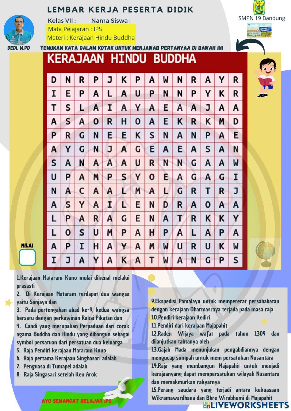 Kerajaan HIndu Buddha