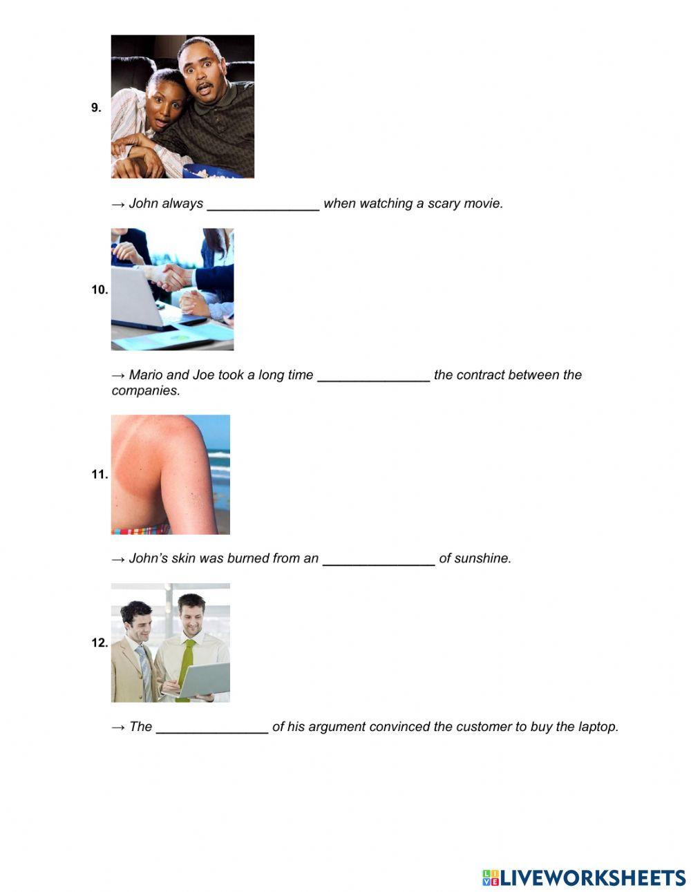 9.6.5 Bet Vocab pictures with blanks