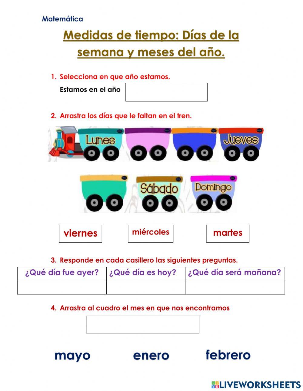 Medidas de tiempo Medidas de tiempo