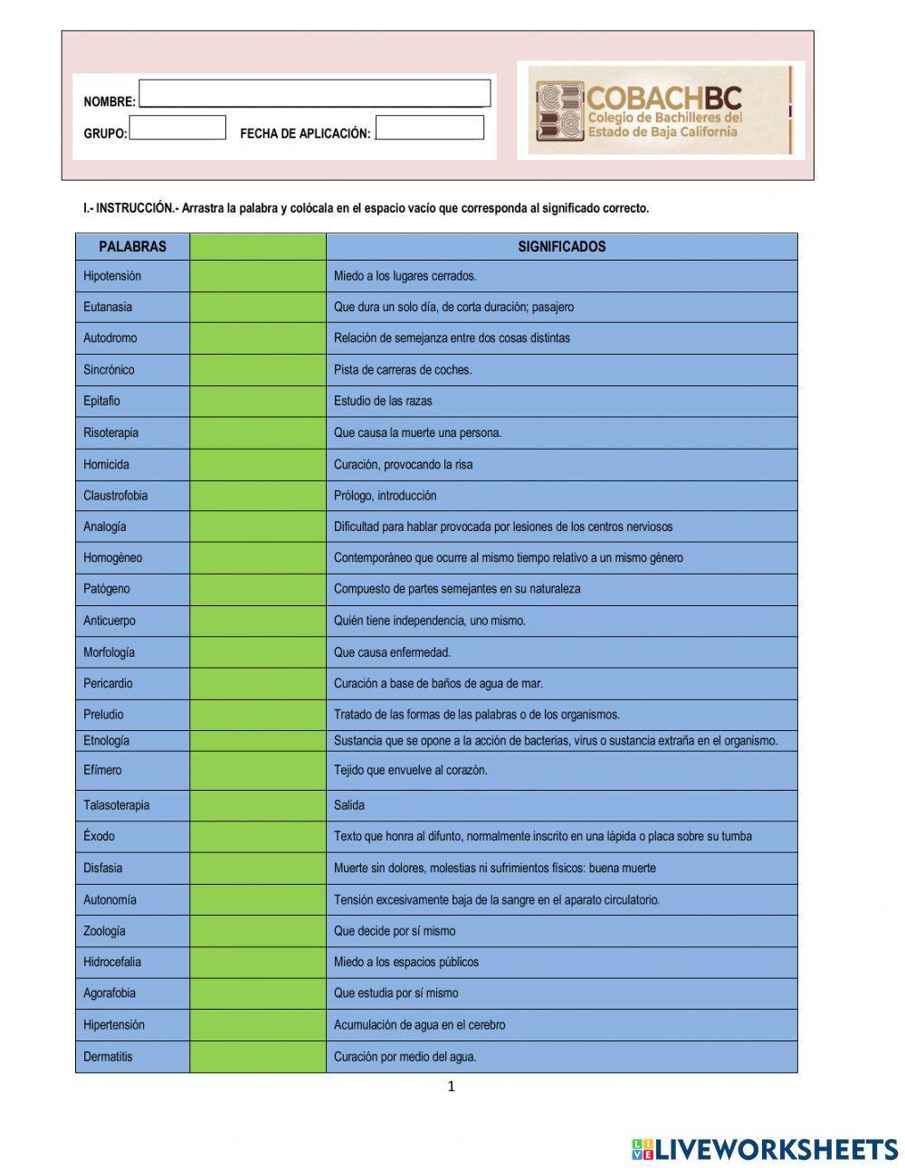 Prefijos y sufijos: griegos y latinos