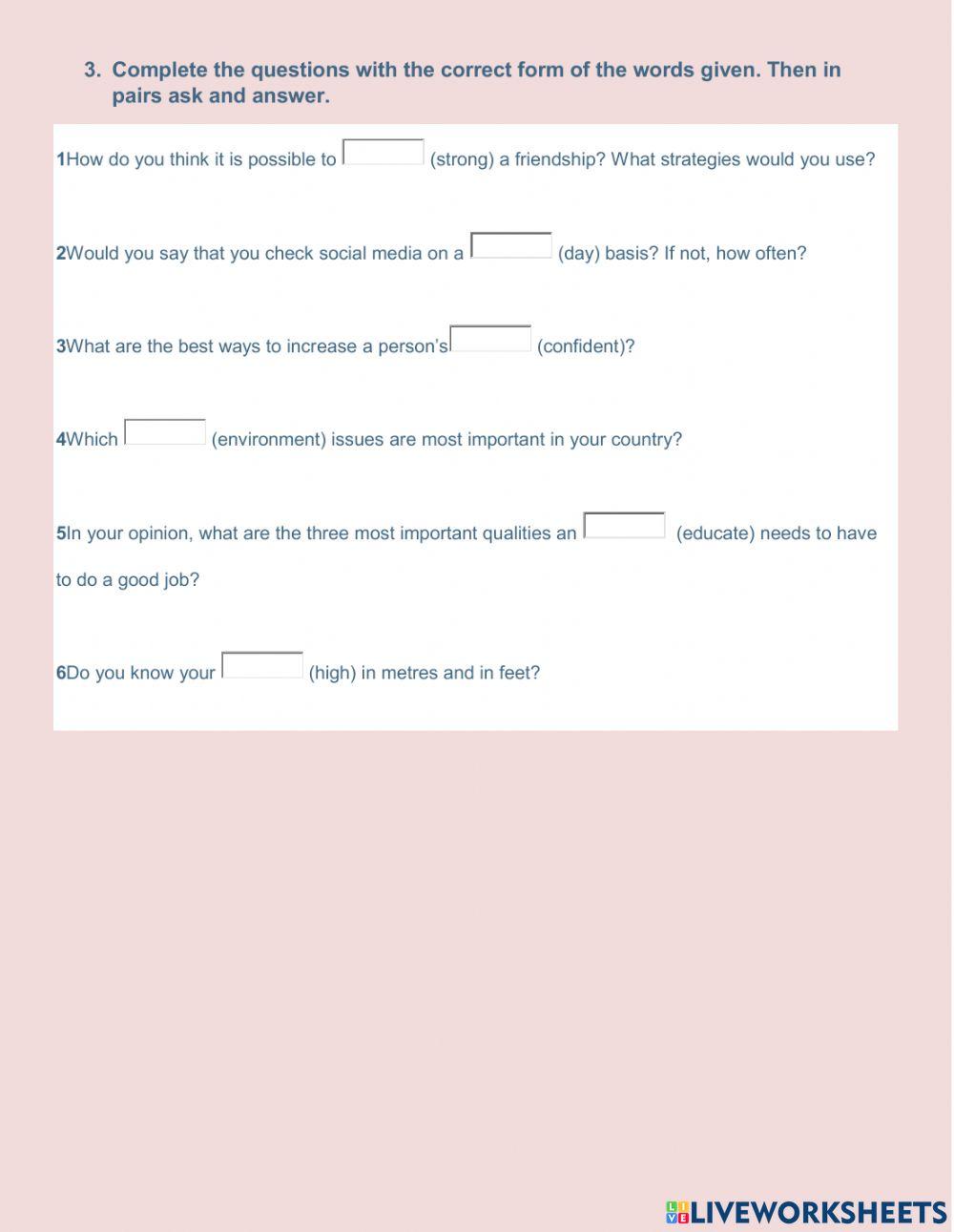 UNIT CHECK 6 PRACTICE