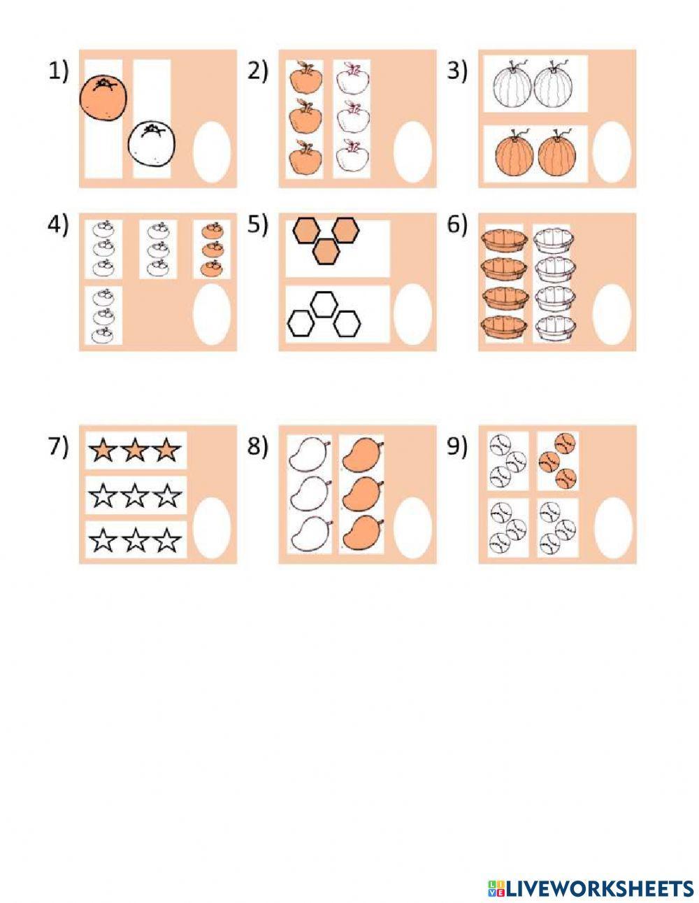 Dividing into 4 equal groups