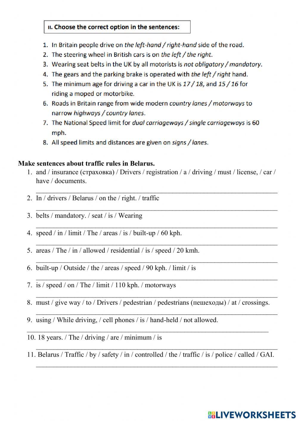 Grade 8 Unit 6 Lesson 1