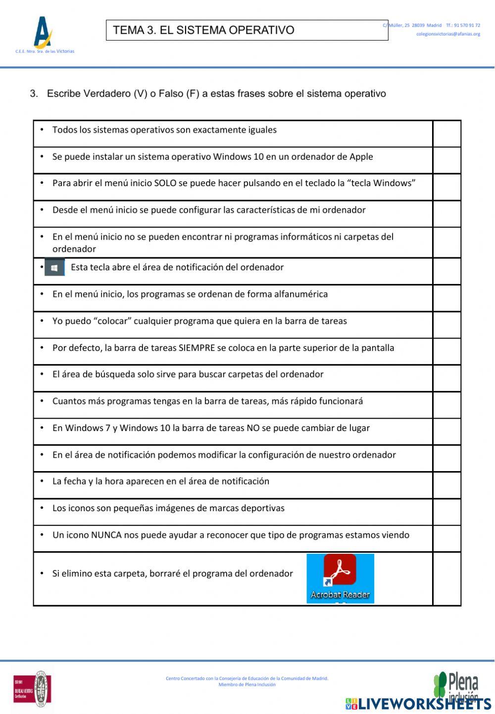 Tema 3: Sistemas operativos