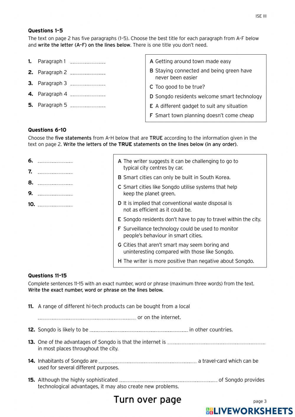 ISE3.2 FIRST TERM EXAM