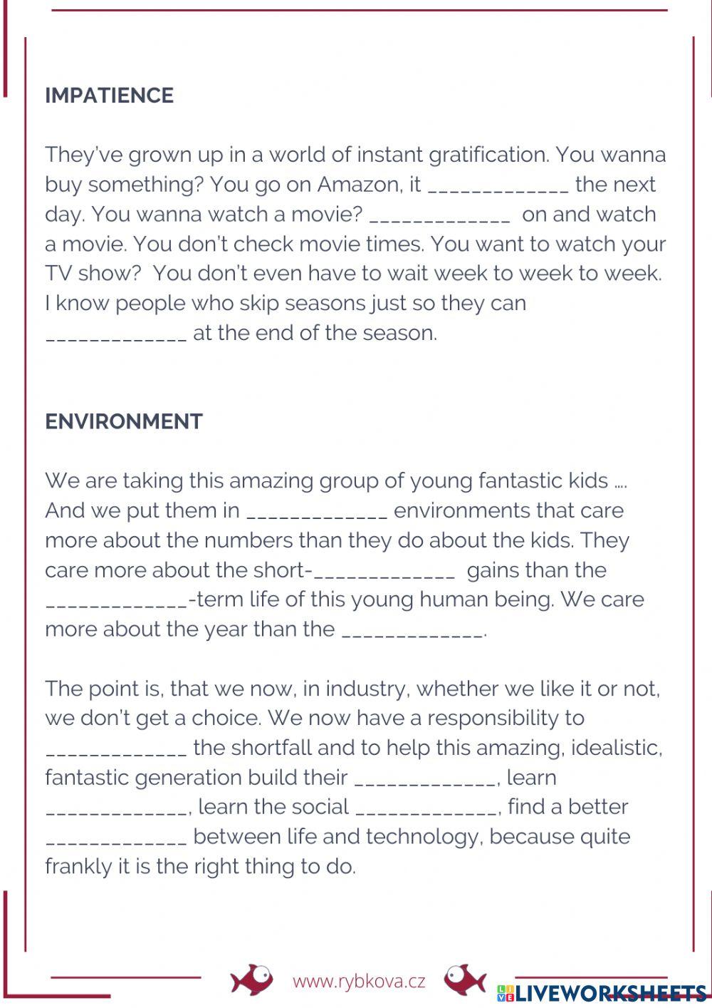 Simon Sinek on Millennials in the Workplace